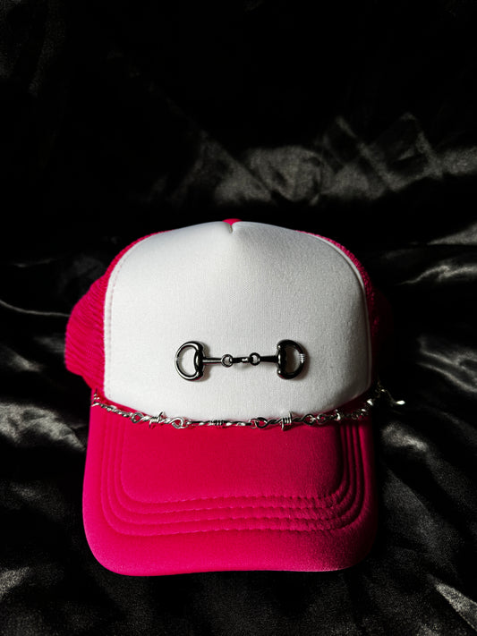 Pink Snaffle Bit