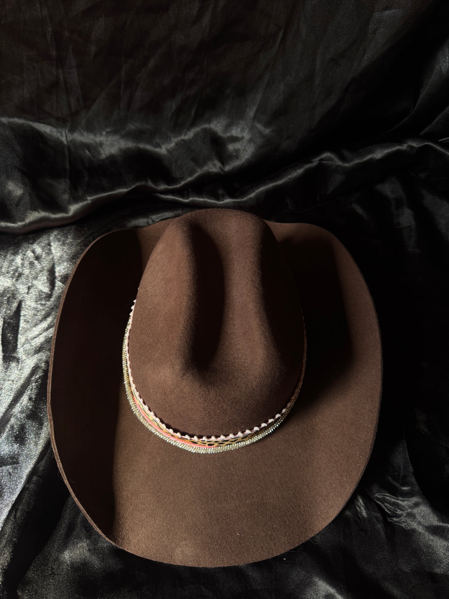 Brown Cheetah Cowboy Hat