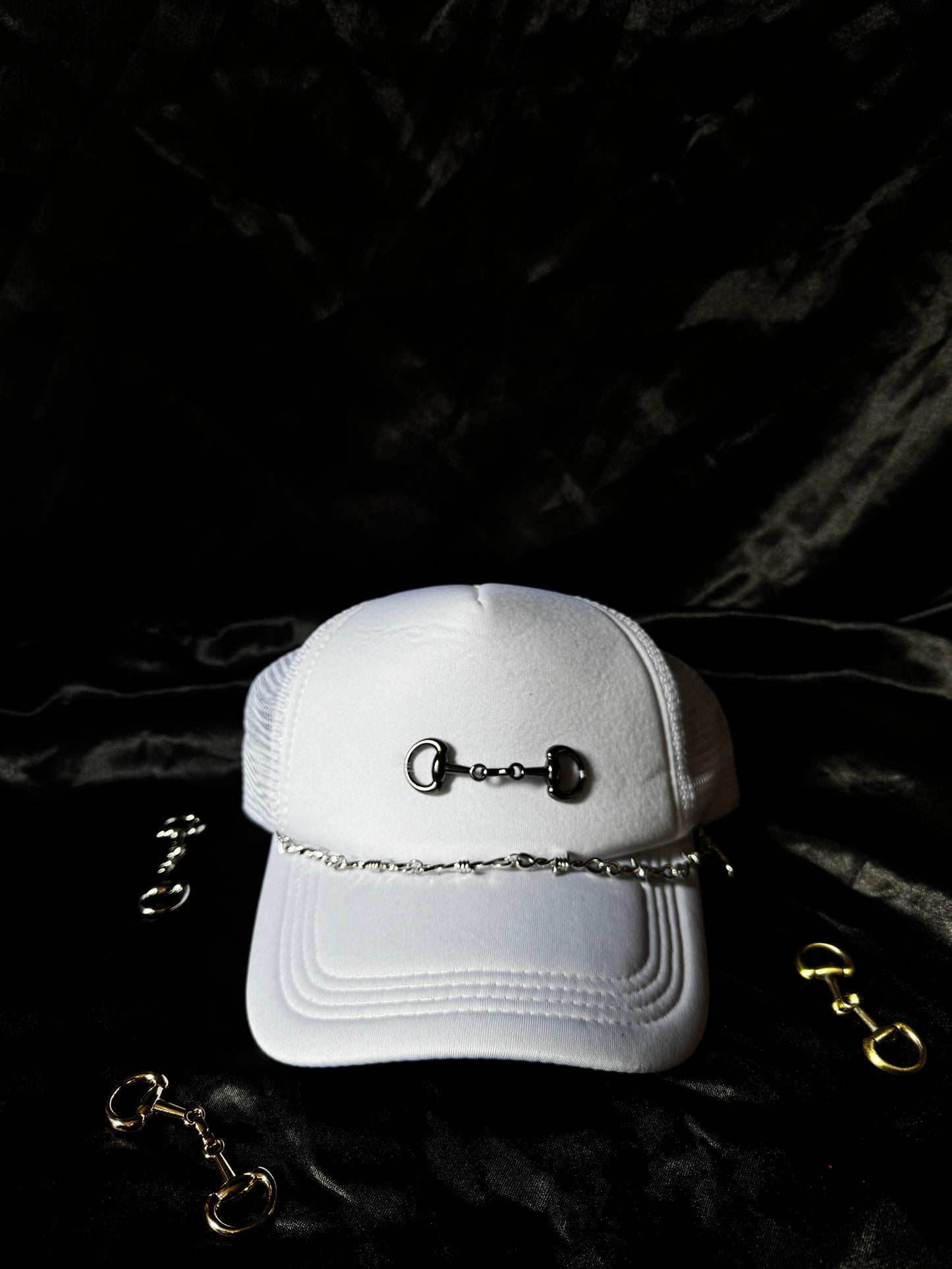 All White Snaffle bit