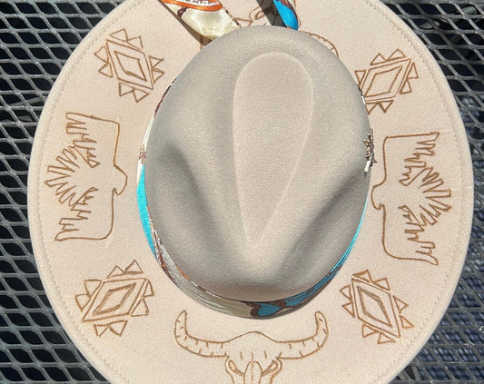 Western Aztec Burned Widebrim